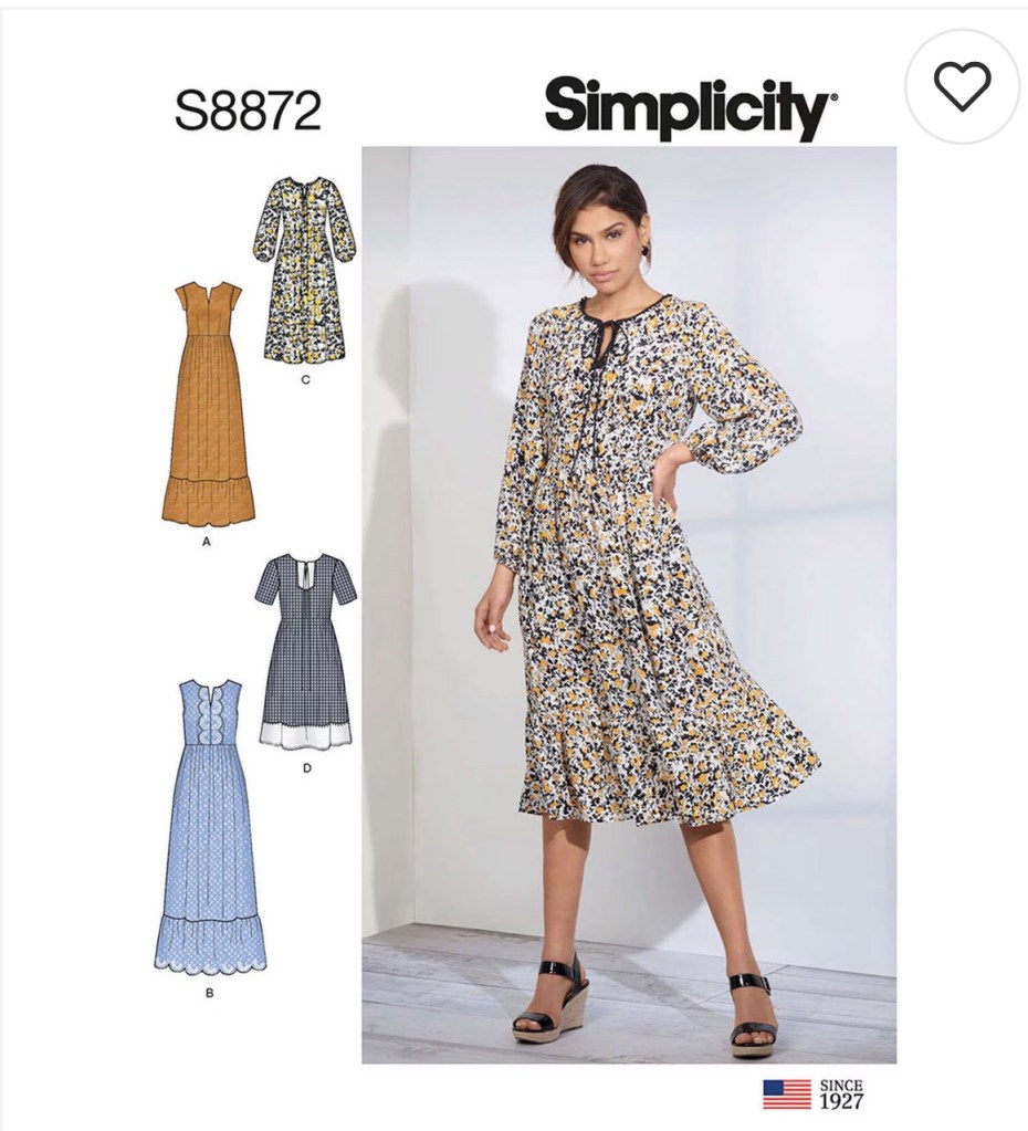 Dress Pattern Simplicity S88