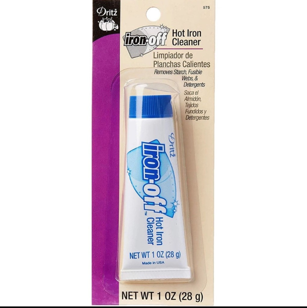 Iron off a great way to remove residue from iron