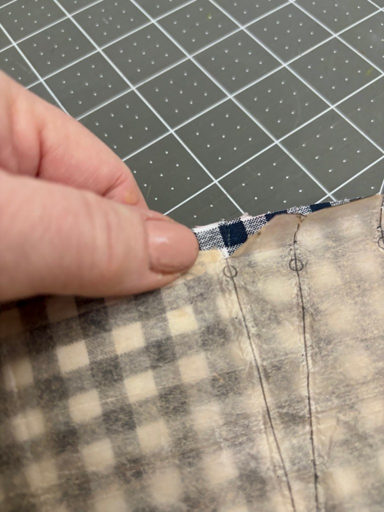 clip the pattern dart