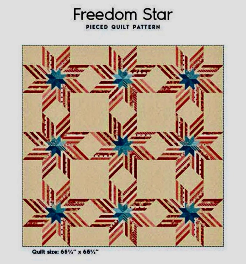Freedom Star by Laundry Basket Quilts